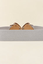 Load image into Gallery viewer, Zinc Alloy Buckle Elastic Belt