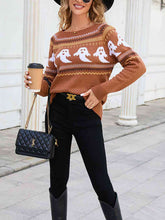 Load image into Gallery viewer, Ghost Round Neck Sweater