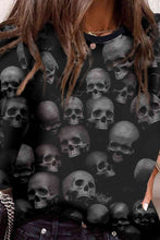 Load image into Gallery viewer, Full Size Printed Round Neck Long Sleeve T-Shirt