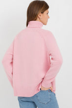 Load image into Gallery viewer, Turtle Neck Raglan Sleeve Sweater