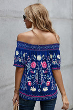 Load image into Gallery viewer, Floral Off-Shoulder Blouse