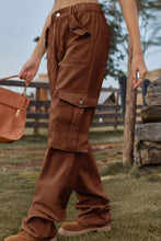 Load image into Gallery viewer, Loose Fit Long Jeans with Pockets