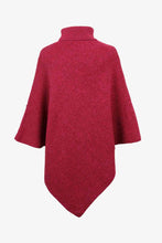 Load image into Gallery viewer, Turtleneck Buttoned Poncho