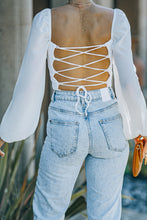 Load image into Gallery viewer, Balloon Sleeve Bodysuit