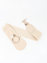 Load image into Gallery viewer, PU Elastic Wide Belt with Alloy Buckle