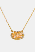 Load image into Gallery viewer, Stars in the Plate Pendant Copper Necklace