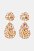 Load image into Gallery viewer, Teardrop Shape Zinc Alloy Dangle Earrings