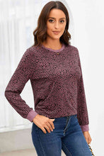 Load image into Gallery viewer, Full Size Printed Round Neck Long Sleeve T-Shirt