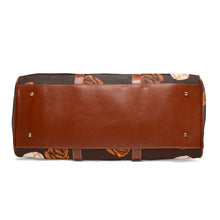 Load image into Gallery viewer, Brown Roses Waterproof Travel Bag