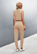 Load image into Gallery viewer, Sleeveless Top and Joggers Set