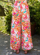 Load image into Gallery viewer, Floral Wide Leg Pants