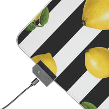 Load image into Gallery viewer, &quot;When Life Throws You Lemons&quot; XXL Wireless Charging Gaming Mouse Pad