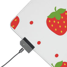 Load image into Gallery viewer, &quot;Sweet Strawberries&quot; XXL LED Gaming Mouse Pad