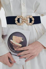 Load image into Gallery viewer, Zinc Alloy Buckle Elastic Belt