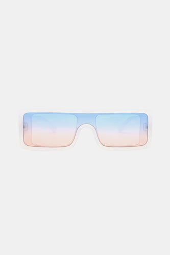 Polycarbonate Frame Rectangle Sunglasses
