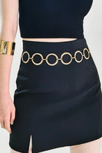Load image into Gallery viewer, Circle Ring Chain Belt