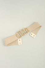 Load image into Gallery viewer, Zinc Alloy Buckle Elastic Wide Belt