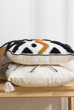 Load image into Gallery viewer, Geometric Embroidered Decorative Throw Pillow Case
