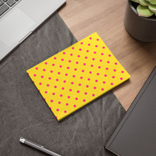 Load image into Gallery viewer, Yellow &amp; Hot Pink Polka Dots Post-it® Note Pads