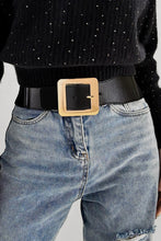 Load image into Gallery viewer, Alloy Buckle PU Leather Belt