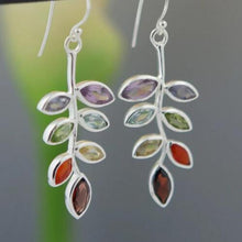 Load image into Gallery viewer, Leaf Shape Alloy Earrings