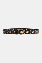 Load image into Gallery viewer, Heart Shape Alloy Detail PU Leather Belt