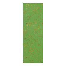 Load image into Gallery viewer, Green &amp; Gold Foam Yoga Mat