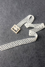 Load image into Gallery viewer, Alloy Buckle Pearl Belt