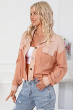 Load image into Gallery viewer, Button Down Dropped Shoulder Jacket