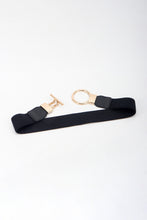 Load image into Gallery viewer, Circle Shape Buckle Zinc Alloy Buckle PU Leather Belt