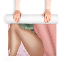 Load image into Gallery viewer, With God All Things Are Possible Foam Yoga Mat