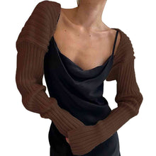Load image into Gallery viewer, Long Sleeve Knit Bolero