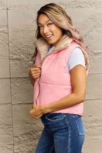 Load image into Gallery viewer, Zip-Up Drawstring Puffer Vest