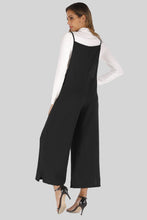 Load image into Gallery viewer, Full Size Cropped Wide Leg Overalls with Pockets