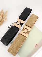Load image into Gallery viewer, Alloy Buckle Elastic Belt