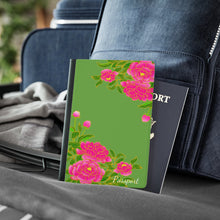 Load image into Gallery viewer, Pink Peonies Passport Cover