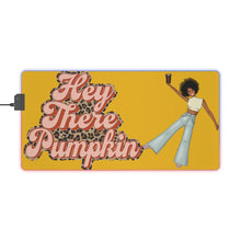 Load image into Gallery viewer, &quot;Hey There Pumpkin&quot; XXL LED Gaming Mouse Pad