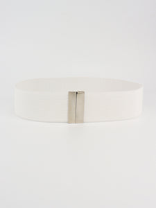 Alloy Buckle Elastic Belt