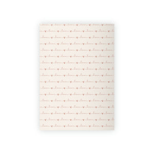 Blush "Love" Gift Wrap