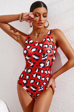 Load image into Gallery viewer, Tie-Dye Crisscross Back One-Piece Swimsuit
