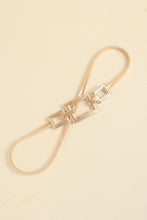 Load image into Gallery viewer, Square Shape Zinc Alloy Buckle Iron Belt