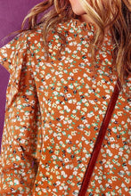 Load image into Gallery viewer, Floral Ruffled Long Sleeve Blouse