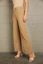 Load image into Gallery viewer, Double Take Center Seam Straight Leg Pants