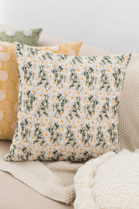 3-Pack Botanical Decorative Throw Pillow Cases