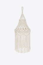 Load image into Gallery viewer, Macrame Hanging Lampshade