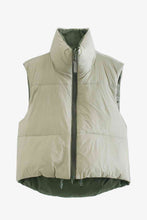 Load image into Gallery viewer, Zip-Up Drawstring Puffer Vest