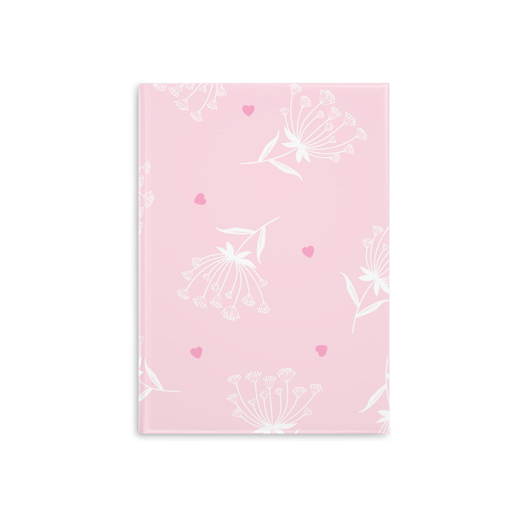 Sweetheart Pink Hardcover Notebook