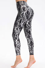 Load image into Gallery viewer, Animal Print Slim Fit Wide Waistband Long Sports Pants