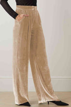 Load image into Gallery viewer, Double Take Loose Fit High Waist Long Pants with Pockets