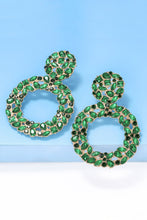 Load image into Gallery viewer, Round Shape Acrylic Dangle Earrings